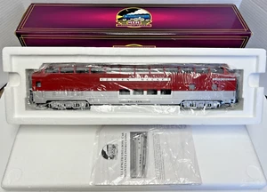 MTH O-GAUGE 20-6712 ROCK ISLAND BIG BEN 70' ABS RIBBED FULL VISTA DOME - LNB - Picture 1 of 5