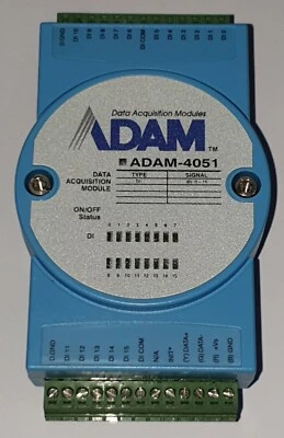 Advantech Daten Erfassung Modul ADAM-4051 Isoliert Digital Eingang Modul - Bild 1 von 3