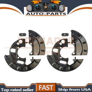 Dorman 2 Piece Rear Disc Brake Backing Plate Pair for Chevy GMC Pickup Truck_PRP