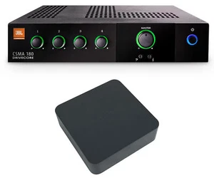 JBL CSMA180 80w Commercial 70v Amplifier Mixer w/Smart Wifi Streaming Receiver - Picture 1 of 12