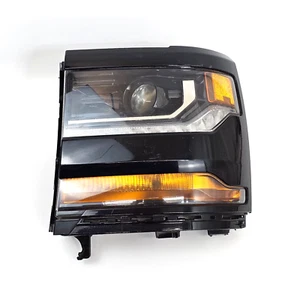 OEM 2016 - 2018 Chevy  Chevrolet Silverado HID LED Headlight Left Driver Damaged - Picture 1 of 20
