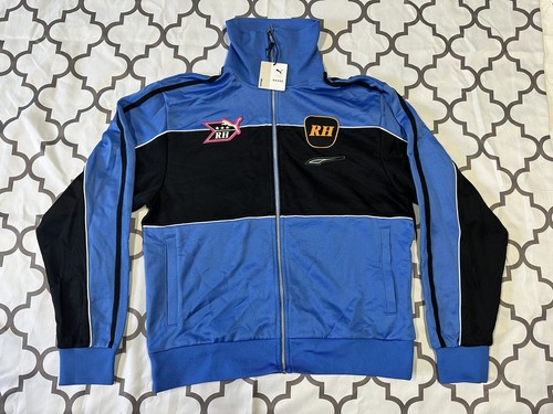 Puma X RHUDE Collab Track Jacket taglia Large RHUDE Sport $130 vendita al dettaglio nuova con etichette blu