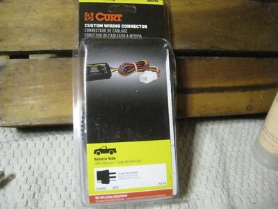 Conector de cableado personalizado CURT 56096 para Cadillac SRX 10-16 4 vías salida plana NUEVO Foto 1 de 4