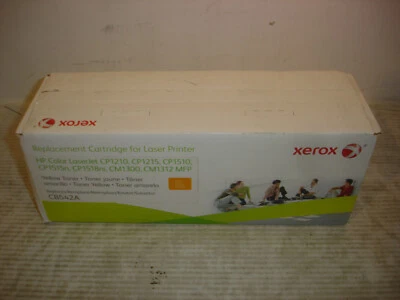 Tóner amarillo CB542A color compatible marca Xerox LaserJet CP1210/CM1312 06R01441 Foto 1 de 4