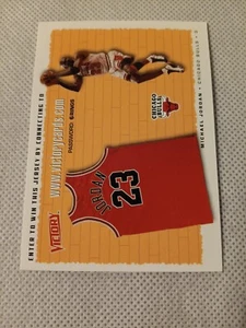 1999-00 MICHAEL JORDAN OBERDECK VICTORY NBA KARTE CHICAGO BULLS UNC TEER ABSÄTZE - Bild 1 von 2