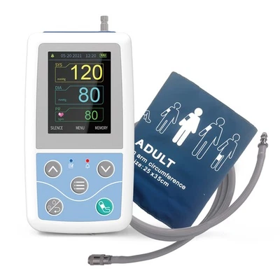 1X ABPM50 24 horas ambulatorio presión arterial monitor de paciente nuevo en caja Pr USB FDA HOT Foto 1 de 4