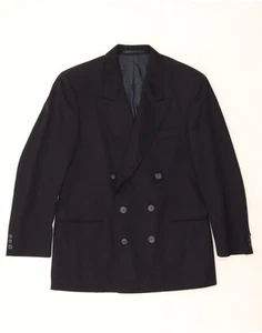 PAUL & SHARK Mens Double Breasted Blazer Jacket UK 38 Medium Navy Blue CU02 - Picture 1 of 3