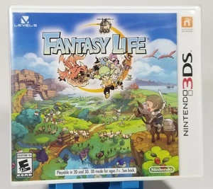 Nintendo 3DS Fantasy Life 2014 Brandneu Factory Sealed - Bild 1 von 6