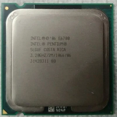 Intel Pentium Dual-Core E6700 CPU SLGUF CPU 3.20GHz 2M Socket LGA 775 Processor - Image 1 of 4
