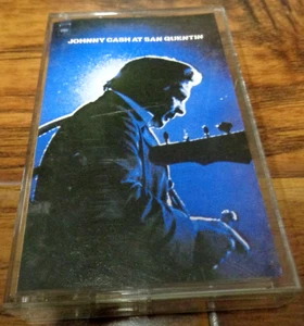 JOHNNY CASH AT SAN QUENTIN CASSETTE TAPE REMASTER (2000 COLUMBIA SONY) GETESTET - Bild 1 von 5