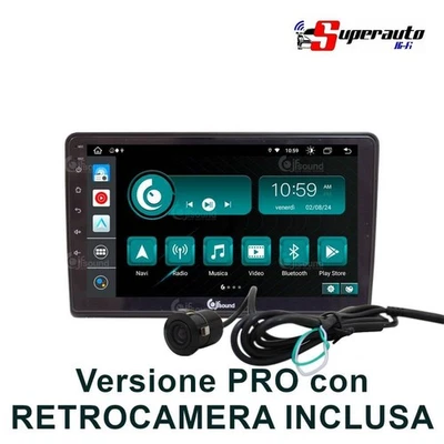 Jfsound JF-039-X9C-D5-PRO autoradio car tablet 9" fit Fiat Ducato 250 no monitor - Immagine 1 di 4