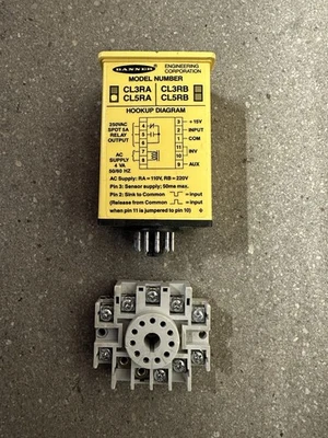 Banner Engineering CL5RA Logic Module 250VAC 5 A W/ Mating Connector - Image 1 of 4