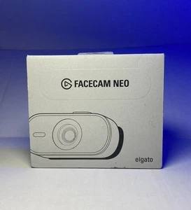 Elgato Facecam Neo 1080p60 Full HD Webcam for Video Conferencing Gaming Stream - Afbeelding 1 van 3