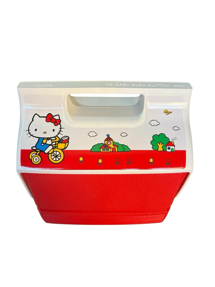 Igloo Hello Kitty Classic Playmate Mini 4 Qt Cooler Edição Limitada - Imagem 1 de 4
