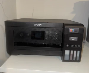 Epson EcoTank ET-2851 Colour Inkjet A4Printer scanner - Black - read description - Picture 1 of 12