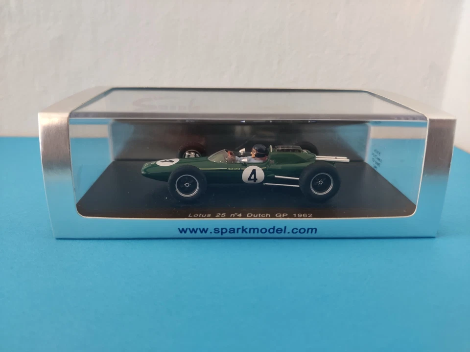 Lotus 25 Jim Clark Dutch GP 1962 Spark S1616 1:43 - Immagine 1 di 4