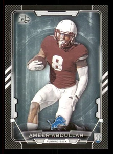 2015 Bowman Black #R33 Ameer Abdullah - Picture 1 of 2
