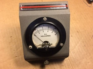 Antique Simpson DC Kilovolts & Milliamperes Meter 0-5 KVDC Model 27 in Housing - Picture 1 of 12