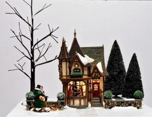 Department 56 1 Royal Tree Court With dancing figures. Check movie clip. Tested - Picture 1 of 20