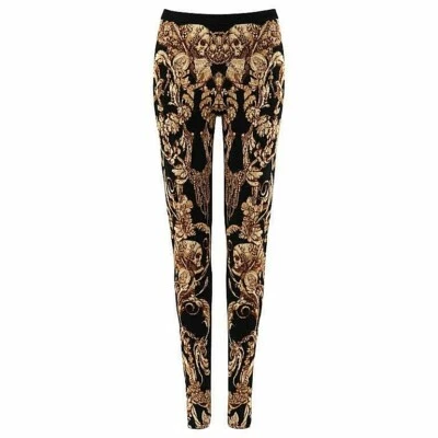 ALEXANDER McQUEEN A/W 2010 “Angels & Demons” Grinling Gibbons Knit Leggings - Image 1 of 4