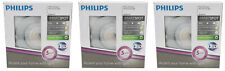 3 x Philips LED Einbaustrahler Sceptrum rund Grau 3W=38W warmweiß 2700K