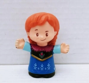 Little People Disney Frozen Anna Figure 2019 Fisher Price - Picture 1 of 7