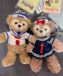 Authentic Disney Duffy Shelliemay Bear Sailor Keychain Plush Pendant 2024 NEW - Picture 1 of 5