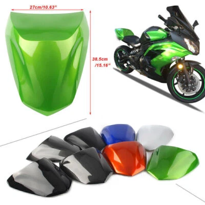 Rear Seat Cover Cowl Fairing Fit Kawasaki NINJA 650(ER6F ER6N)/400 2012-16 Multi Foto 1 de 4