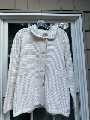 L.L Bean knit Cardigan Sweater Size Large - Image 1 of 3