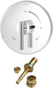 Symmons S-3500-CYL-B-TRM Dia Temptrol Shower Valve Trim in Polished Chrome - Picture 1 of 1
