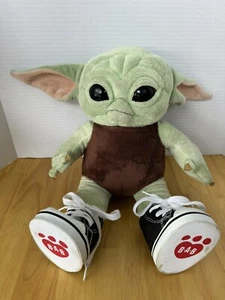 Build a Bear Workshop Baby Yoda GROGU Child Mandalorian Star Wars Plush W/ SHOES - Picture 1 of 24
