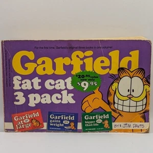 Garfield Fat Cat 3- Pack Book by Jim Davis - Imagen 1 de 3