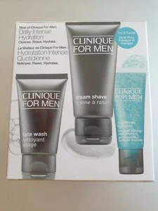 Clinique For Men Starter Kit–Daily Intense Hydration/Christmas Birthday Gift Set - Picture 1 of 2