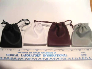 2 BOLSAS DE CUERDAS DE DIBUJO GRIS CUERO 2 3/4"" X 3 1/4"" - Imagen 1 de 1