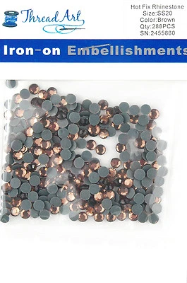 SS30 HOTFIX PEDRERÍA CRISTAL 6,5 MM 144 PIEDRAS HOT FIX - 25 COLORES A ELEGIR Foto 1 de 4