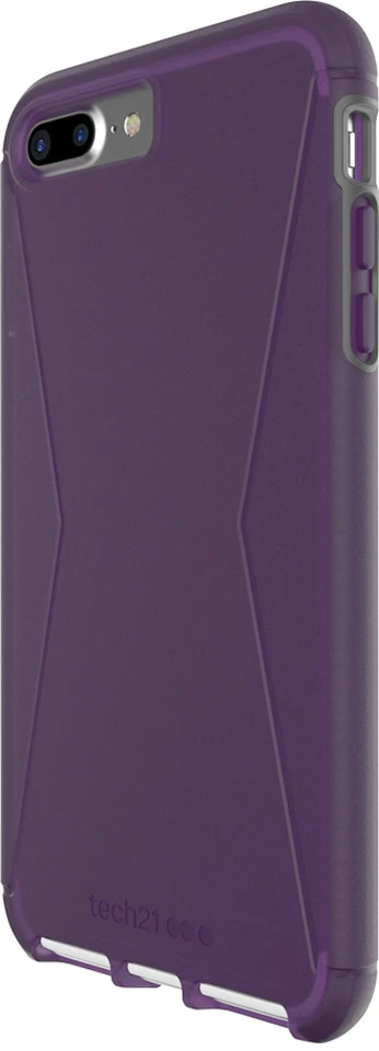 NEW Tech21 Evo Tactical VIOLET Slim Phone Case for Apple iPhone 7 Plus - Image 1 of 4