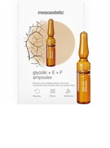 Mesoestetic Glycolic+E+F Ampoules 10 x 2ml #da - Picture 1 of 1