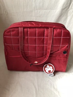 "Cartera para portátil Sumo 15"" - roja con costuras blancas color rojo" Foto 1 de 4