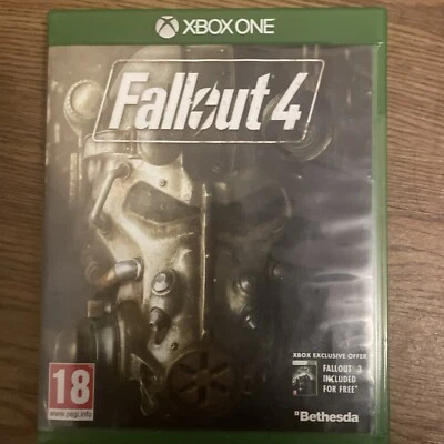 Fallout 4 (Xbox One) – Includes Vault-Tec Poster – Excellent Condition - Image 1 of 3