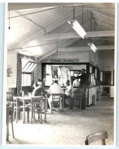 Vintage Photo 1953, US Army Base Snack Bar, Cranwich England 2 ,JNHC 4.25x3.25 - Picture 1 of 2