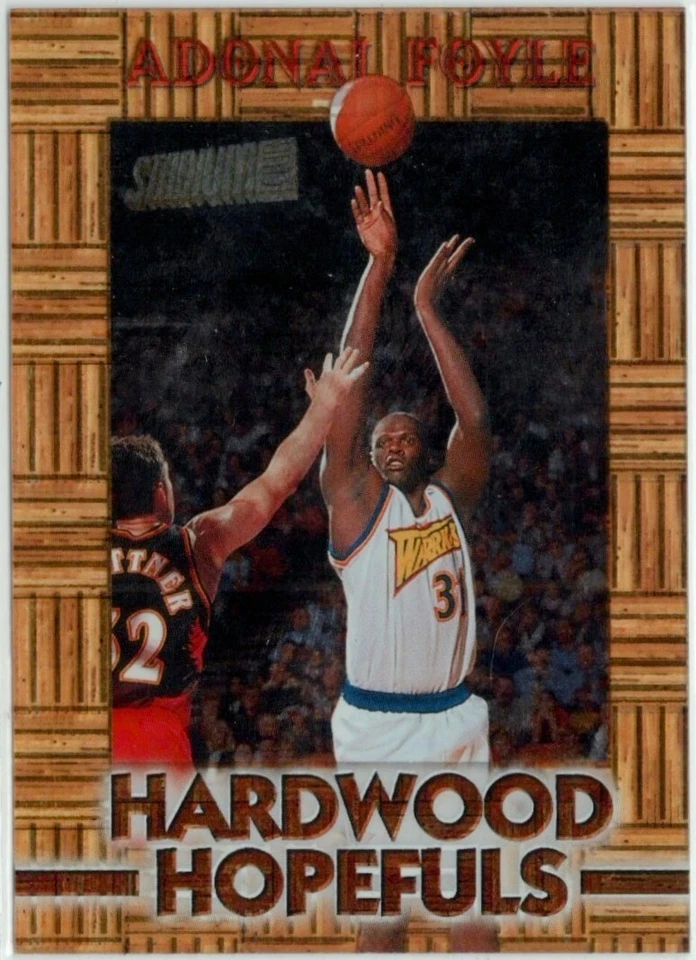 1997-98 Topps Stadium Club Hardwood Hopefuls Adonal Foyle Insert Card #HH2 - Image 1 of 1