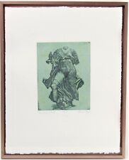 ✔️ Eleanor Rappe 'Nereid On A Gull' Etching Signed in Pencil