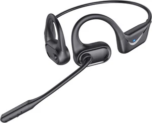 Bluetooth Headset with Microphone, Open Ear Headphones with Mic, Dual Connect... - Picture 1 of 9