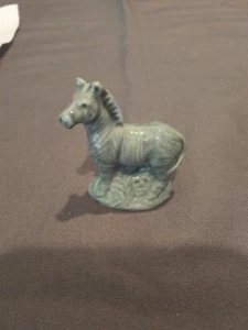 1985-1996 Series 2 ANIMALS Wade Whimsie Red Rose Tea Figurine-ZEBRA - Picture 1 of 1