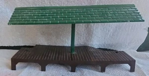VINTAGE BACHMANN O/S SCALE PLASTICVILLE U.S.A. PASSENGER PLATFORM - Picture 1 of 15