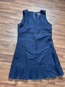 U.S. Polo Assn. Uniform Division Girls Sleeveless Dress Blue Size 6X - Picture 1 of 4