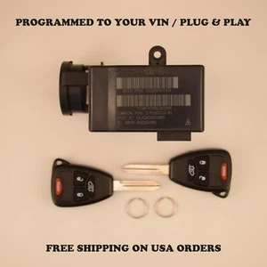 2007-2014 Dodge Avenger Sebring Immobilizer 5026157AR VIN Programmed Plug & Play - Picture 1 of 8