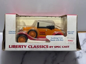 Liberty Classics Modelo A Roadster Minneapolis Moline Ford Banco de Monedas Especificaciones Fundido - Imagen 1 de 18