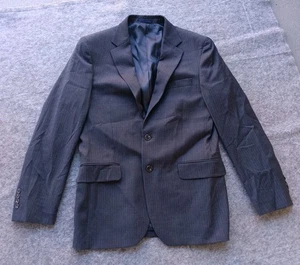 Chaqueta Blazer JOS A Bank 1905 Para Hombres 40R Calce Ajustado Gris Lana Algodón Informal Preppy - Imagen 1 de 8