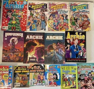 Лот из 14 графических романов и дайджестов комиксов Archie Vamperonica Marvel - Изображение 1 из 4